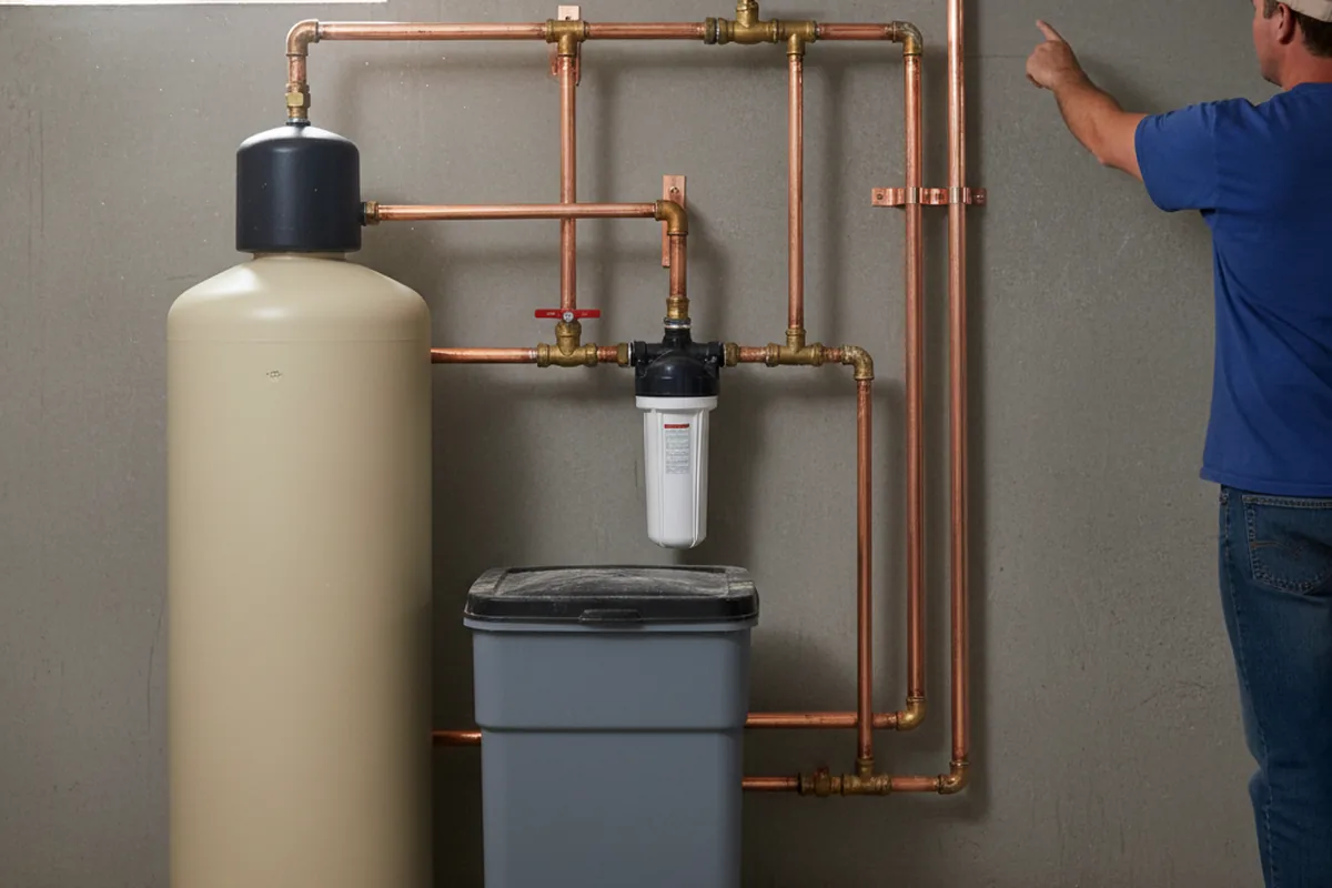 Whole-house water treatment system installed in Milnesand